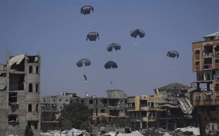 Bélgica anuncia su participación en una operación de lanzamiento de ayuda humanitaria en Gaza