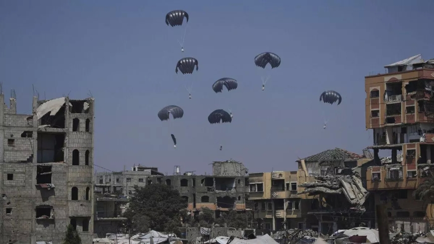 Bélgica anuncia su participación en una operación de lanzamiento de ayuda humanitaria en Gaza