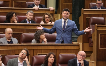 Rufián no tiene apoyo en ERC para formar un frente común a la izquierda del PSOE
