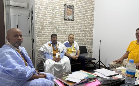 Tantawi visita la sede del "Mensaje de Paz" en Mauritania para discutir los mecanismos de difusión del pensamiento del Sharifa al-Hammadi en Europa y el Magreb.