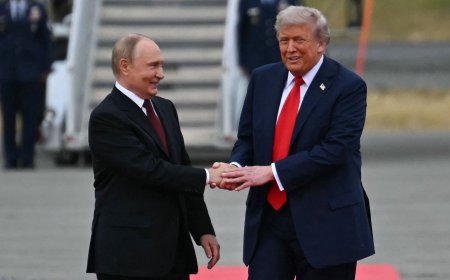 Trump y Putin se reúnen en Alaska en una cita clave para el futuro de la guerra en Ucrania