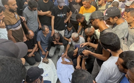 Israel mata a 17 palestinos, incluidos 6 niños, en tiendas de campaña en Jan Yunis