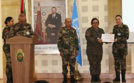 Mujeres en las operaciones de paz de la ONU: Clausurada en Agadir una sesión de formación en favor de militares de 14 países