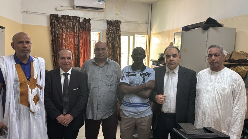 El vicerrector de la Universidad “Cheikh Anta Diop” de Senegal recibe a la delegación de Mensaje de la Paz y elogia el pensamiento del profesor Ali Al-Sharifae sobre la zakat