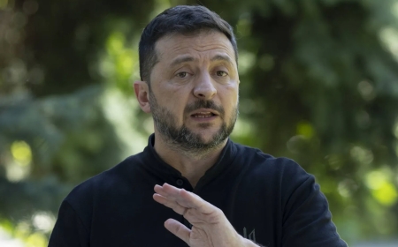 Zelenski anuncia la detención de un sospechoso por el asesinato del expresidente del Parlamento