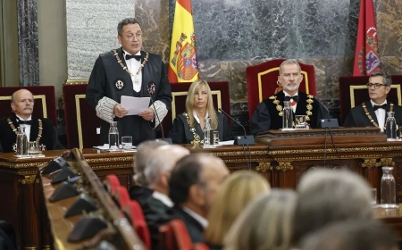 El fiscal general, en el Supremo: «Estoy aquí porque creo en la Justicia y en la verdad»