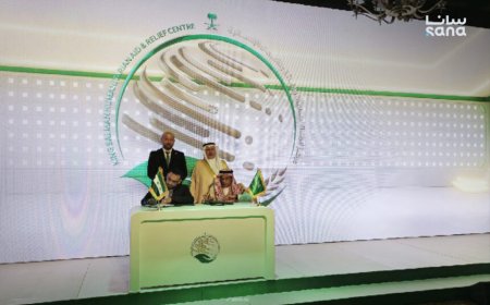 Firman e inauguran proyectos del Centro Rey Salman en Siria