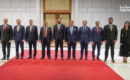 Presidente Al-Shara se reúne con empresario emiratí para impulsar inversiones en Siria