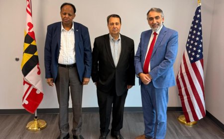 El presidente del Consejo de Instituciones Islámicas de Maryland elogia las visiones del pensador árabe Ali Mohamed Al-Sharfae