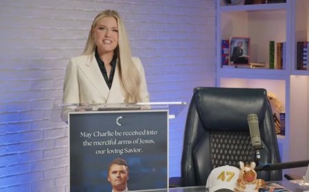 La esposa de Charlie Kirk promete continuar con su legado tras su asesinato