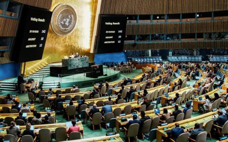 La Asamblea General de la ONU aprueba una resolución sobre la participación de Palestina en las reuniones de alto nivel del 80º período de sesiones de forma remota