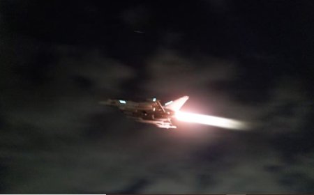 Cazas británicos realizaron la primera misión de defensa aérea de la OTAN tras la incursión de drones rusos en Polonia