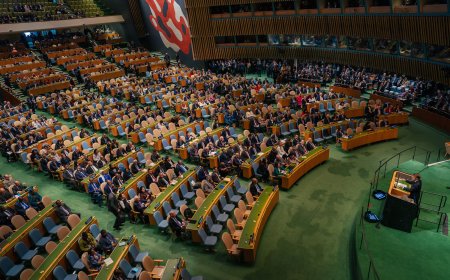 Abdullah bin Zayed encabeza la delegación emiratí en la histórica conferencia internacional sobre la solución de los dos Estados