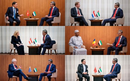 Abdullah bin Zayed aborda la cooperación con varios ministros de Exteriores en Nueva York