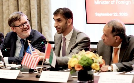 Emiratos y Estados Unidos exploran vías para reforzar los lazos comerciales y de inversión