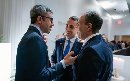 Abdullah bin Zayed ofrece una recepción oficial en Nueva York