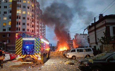 Ataque masivo con drones y misiles en Ucrania, al menos cuatro muertos en Kiev