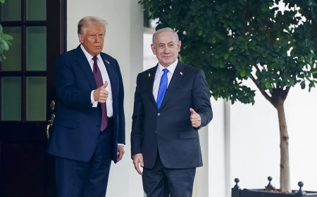 Trump afirma tener «mucha confianza» en un acuerdo sobre Gaza al recibir a Netanyahu