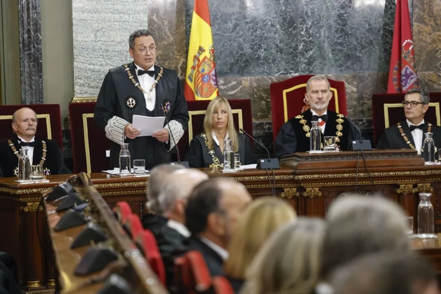 El fiscal general, en el Supremo: «Estoy aquí porque creo en la Justicia y en la verdad»