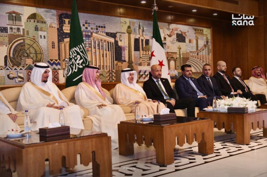Delegación saudí visita Siria para impulsar proyectos de salud y desarrollo