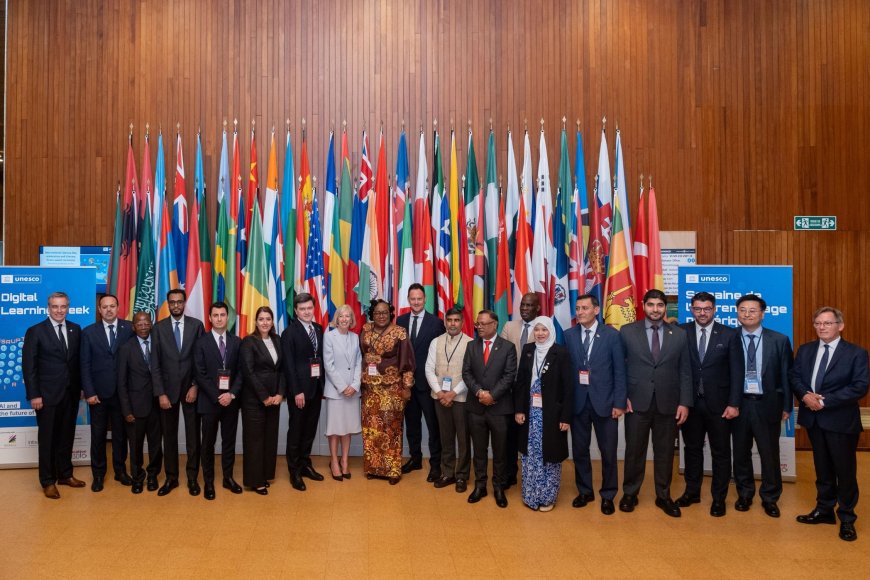 El Ministerio de Educación de Emiratos participa en la Semana del Aprendizaje Digital de la UNESCO