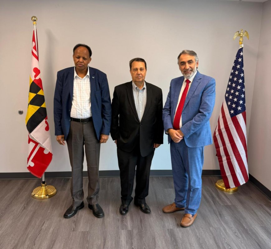 El presidente del Consejo de Instituciones Islámicas de Maryland elogia las visiones del pensador árabe Ali Mohamed Al-Sharfae