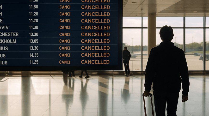 El aeropuerto de Bruselas pide a las compañías aéreas que cancelen la mitad de los vuelos del lunes