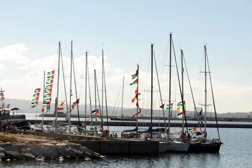 Italia envía una nave de la Marina para socorrer a la Flotilla hacia Gaza tras el último ataque