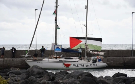 La Flotilla Sumud denuncia una «operación intimidatoria» en altamar por parte de Israel