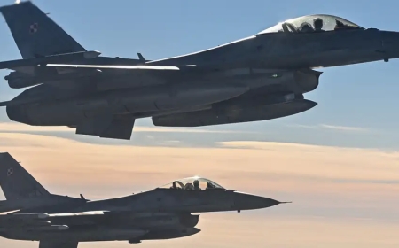 Polonia moviliza sus aviones ante ofensiva rusa en Ucrania