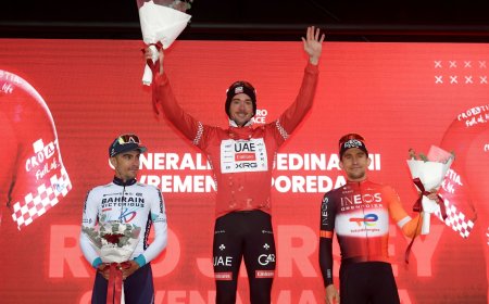 El UAE Team Emirates–XRG celebra tres grandes victorias