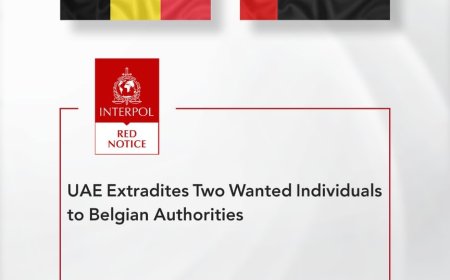Los Emiratos Árabes Unidos extraditan a dos personas reclamadas por las autoridades belgas