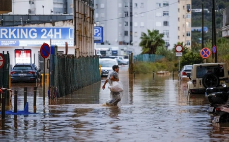 Las fuertes lluvias de Alice causan incidencias en Baleares y en la Comunidad Valenciana