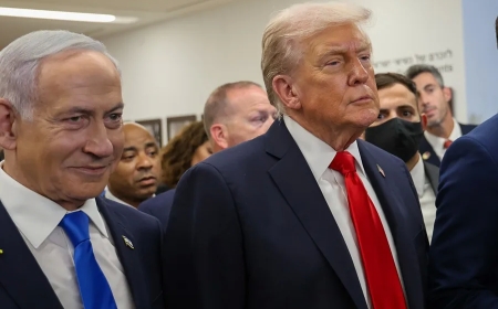 Trump llega a Sharm el Sheij para copresidir la firma del fin de 2 años de guerra en Gaza