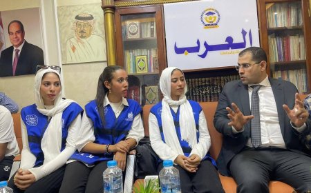 La iniciativa Tamasok visita el Centro Árabe de Investigación y Estudios y elogia el proyecto “Con la conciencia se construyen las naciones”