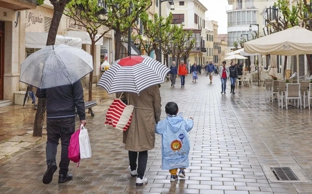 Baleares, única comunidad en alerta amarilla por lluvias este sábado