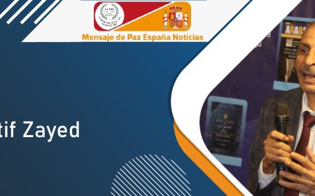 Atef Zayed escribe: "Mensaje de Paz... un mensaje para todos los pueblos"