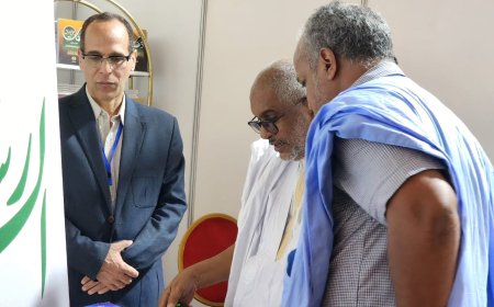 Gran afluencia en la Feria Internacional del Libro de Nuakchot al libro “Destellos en el Camino” del pensador Ali Al-Shurafa
