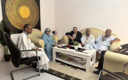La delegación de la Fundación Mensaje de Paz en Mauritania se reúne con la ministra Dra. Muehla Mint Ahmed