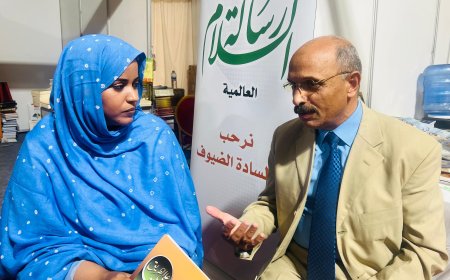 Encuentro entre el Dr. Abdel Radi Radwan y Aza Moulay El Zein sobre “Mensaje de Paz” y el proyecto intelectual del pensador Ali Al-Shurafa