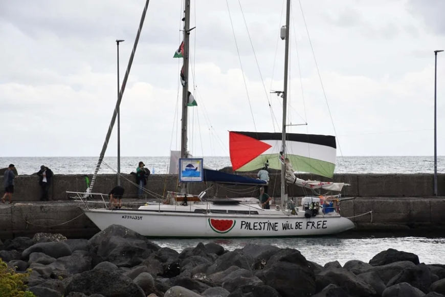 La Flotilla Sumud denuncia una «operación intimidatoria» en altamar por parte de Israel