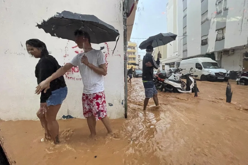 Ibiza registró lluvias «históricas y extraordinarias» de hasta 252 l/m², según la Aemet