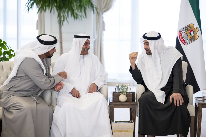 El presidente de Emiratos se reúne con el gobernante de Fujairah