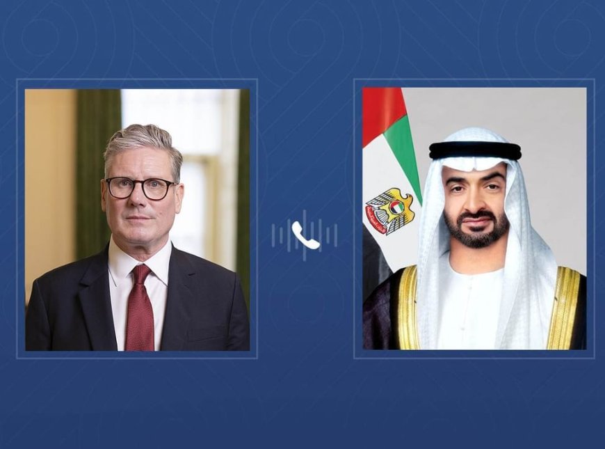 El presidente de Emiratos y el primer ministro británico abordan por teléfono las relaciones bilaterales y la situación regional