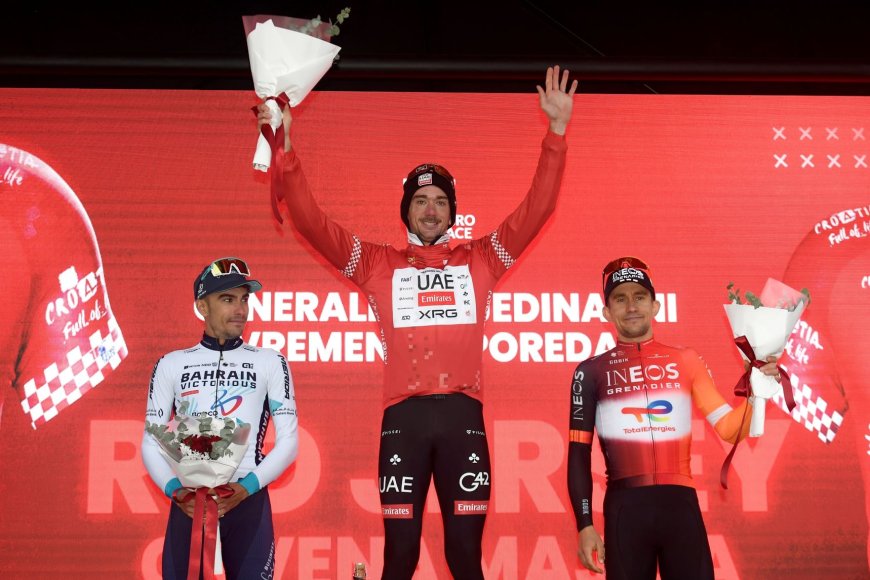 El UAE Team Emirates–XRG celebra tres grandes victorias