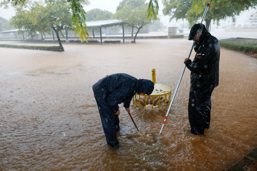 La dana Alice deja en la Comunidad Valenciana más de 250 litros, cientos de incidentes y cortes ferroviarios