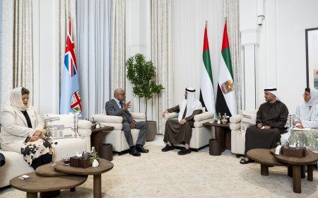 Los presidentes de EAU y Fiyi abordan la cooperación bilateral