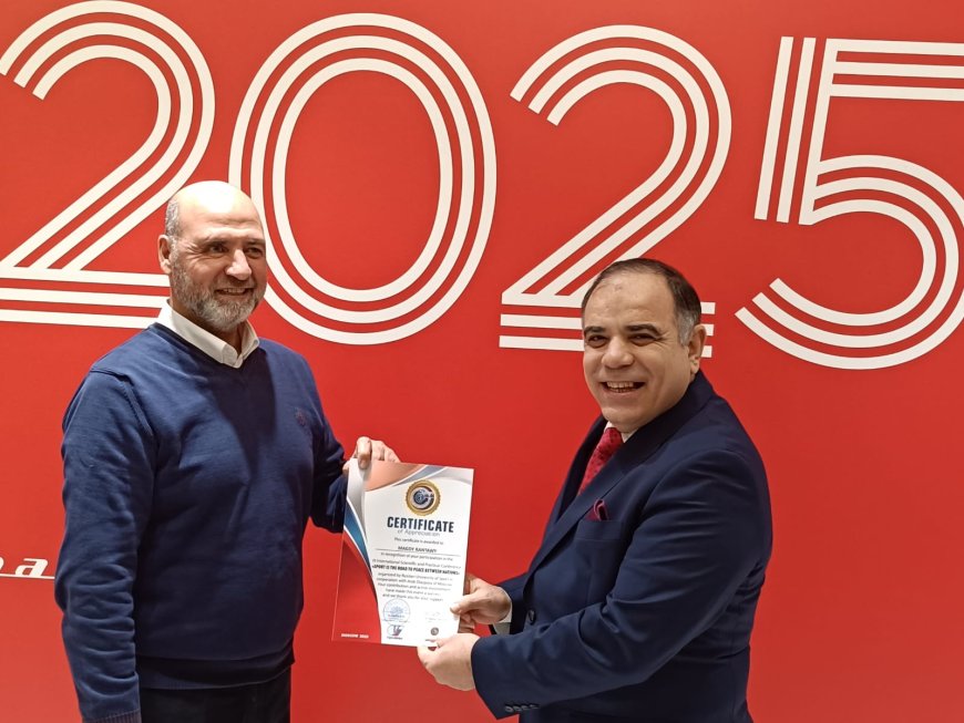 El Dr. Hassan Nasrallah honra a la delegación de la Fundación Mensaje de la Paz Mundial en la clausura del congreso internacional “El deporte como camino hacia la paz entre los pueblos”