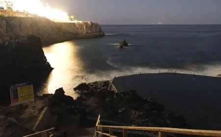 Cuatro muertos y un desaparecido en una piscina natural de Tenerife cerrada por el oleaje
