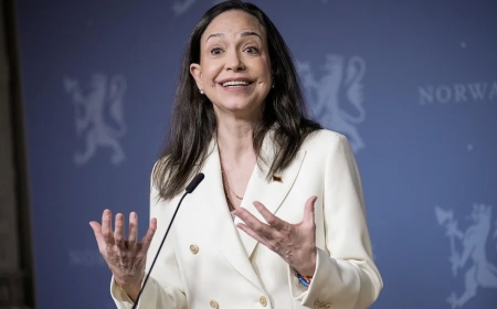 Corina Machado denuncia que Venezuela ya ha sido «invadida» por agentes rusos e iraníes que operan con Maduro